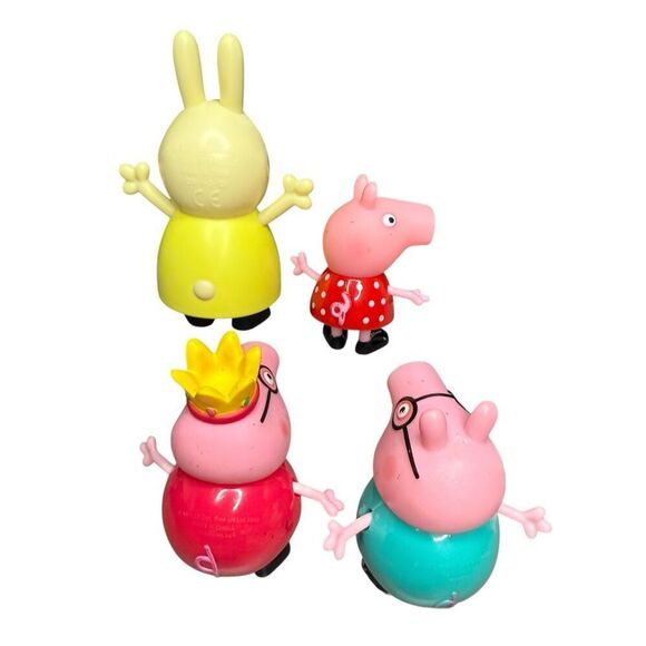 Peppa Pig Figurines Lot of 4 Toys - Picture 2 of 3